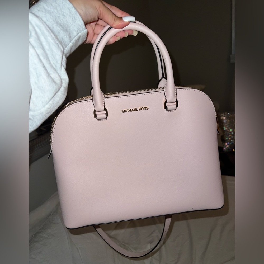 Michael Kors pink handbag